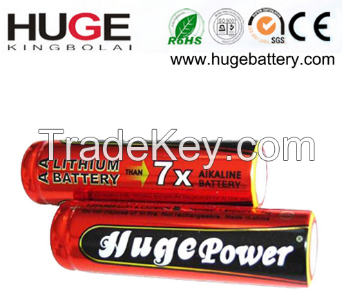 1.5V AA Size Lithium Iron Battery (FR6)
