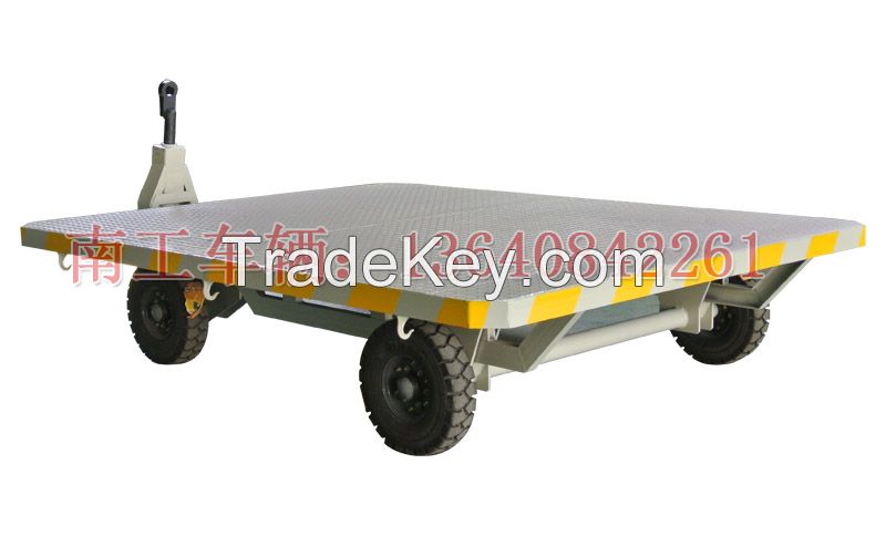 3T Industrial Flatbed Full Trailer