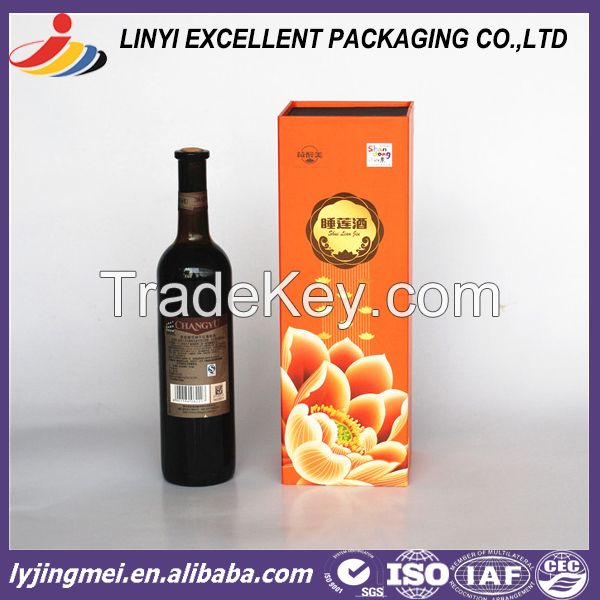 Linyi Jingmei Color Printing Cardboard Wine Paper Box for Packaging