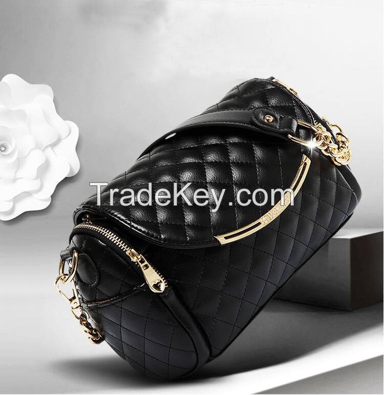 Women's Fashion Leather Cute Mini Cross Body Chain Shoulder Bag Handbag Purse