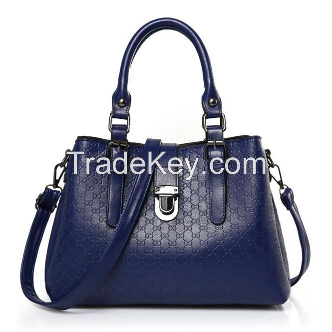 Fashionable Women's Tote Bag PU Leather Design