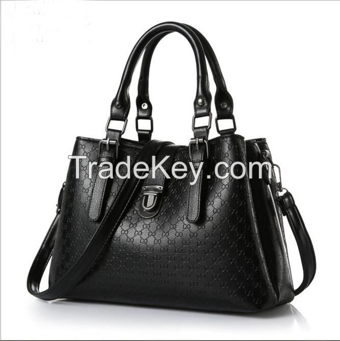 Fashionable Women's Tote Bag PU Leather Design