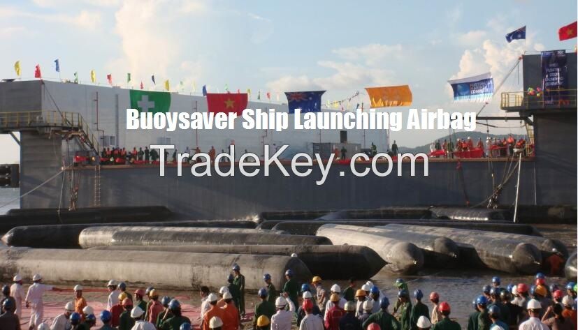 Marine Air Bags for Ship Launching & Drydock, Marine Salvage, Flotation, Heavy Lifting and Moving