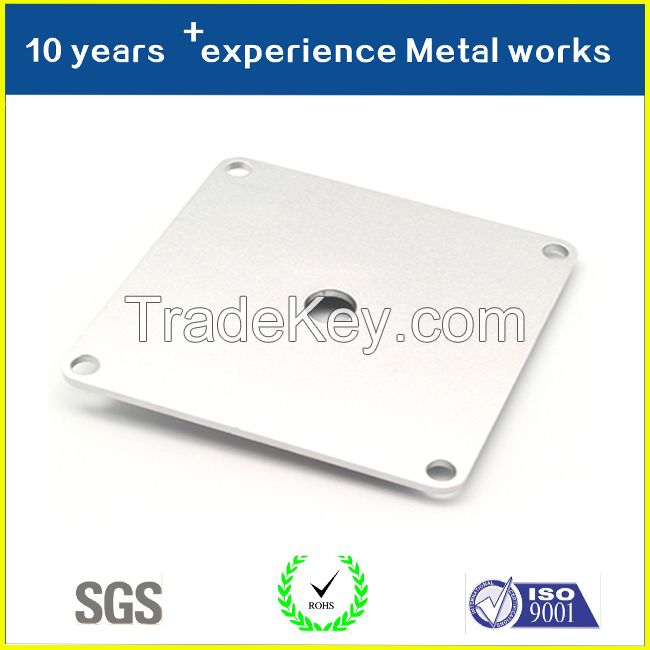 Metal Stamping Part Manufacturing Color Anodized Aluminum Sheet Parts