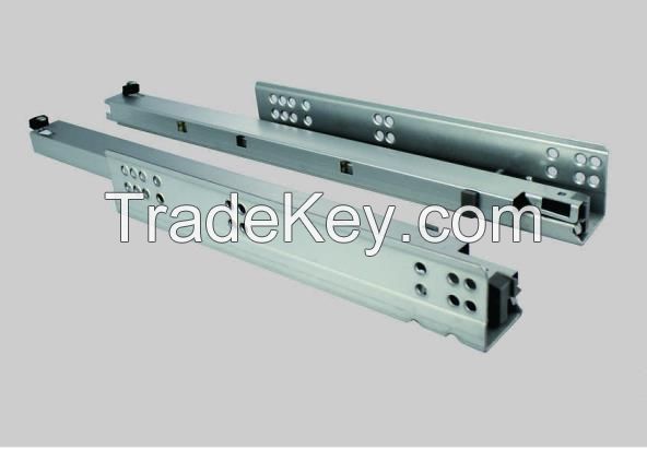 Soft-closing Concealed Full Extension Drawer Slide(With PVC DampingãFixing PinãAdjustable Screw )