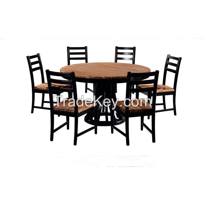 Solid Wood Dining Table And Chair