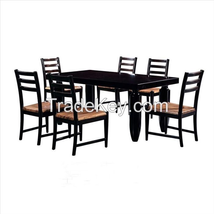 Solid Wood Dining Table And Chair