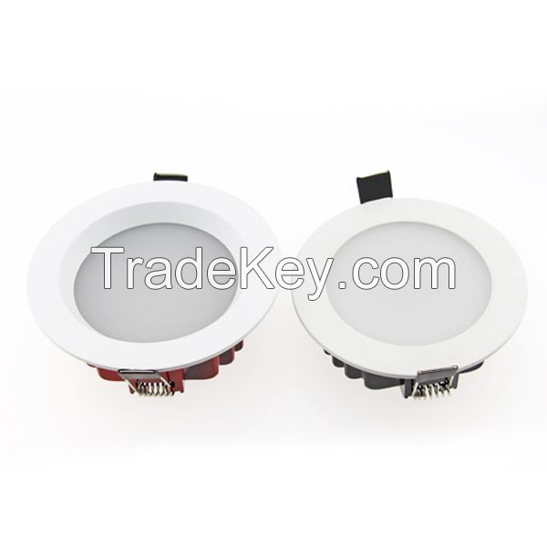 Commercial Plaster decorative LED downlights for ceiling surface 3W