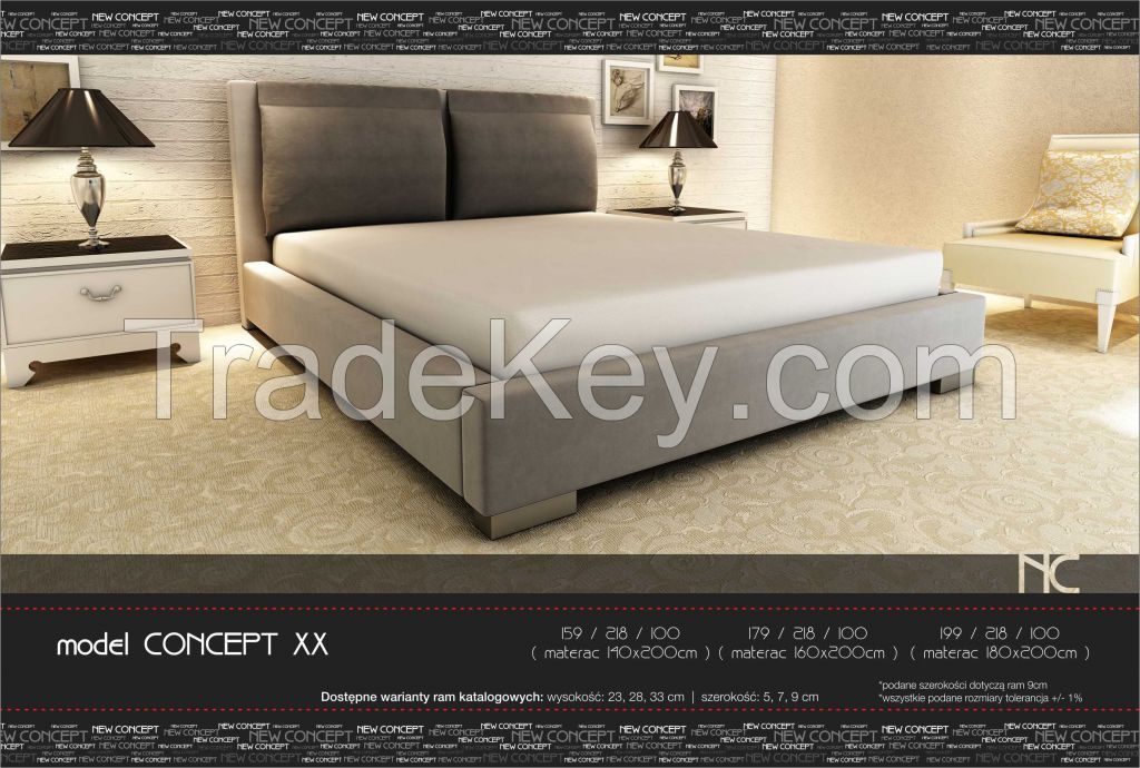 CONCEPT XX upholstered bed model