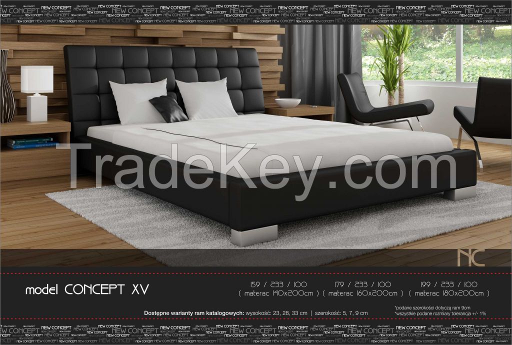 CONCEPT XV upholstered bed model