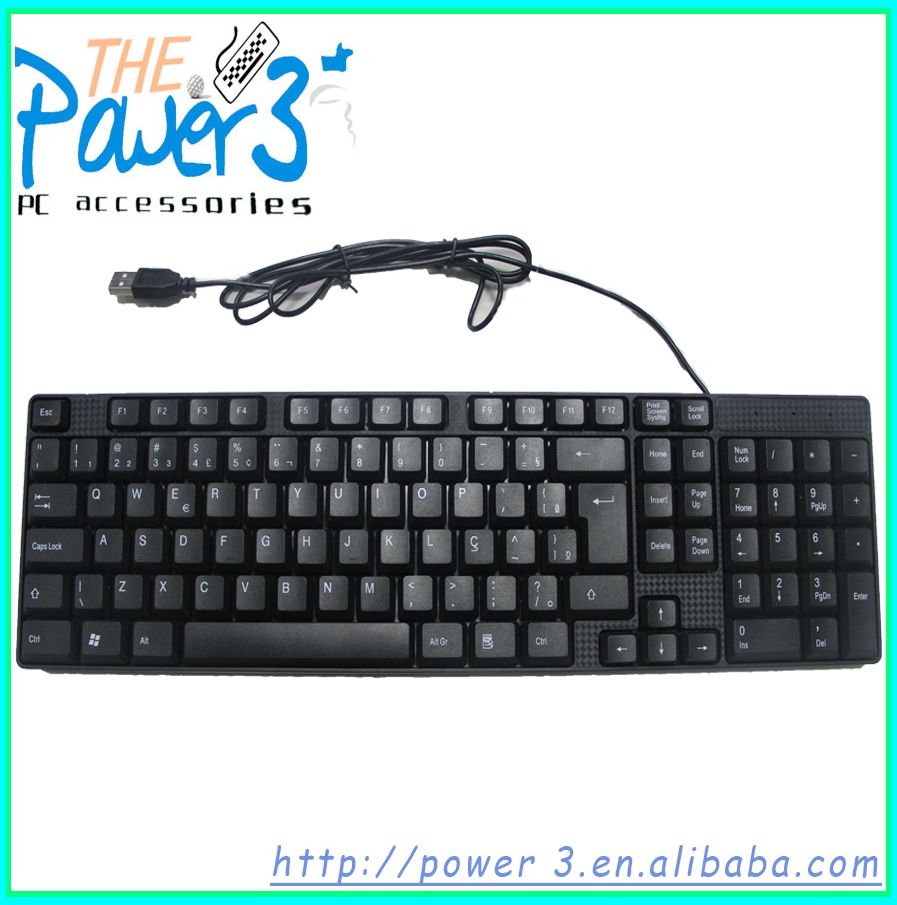 Shenzhen Classic Multimedia Gaming USB Keyboard With Competitive Price