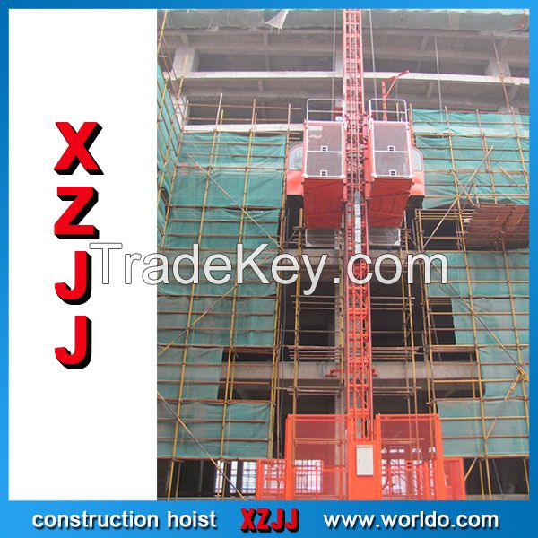 SCD320/320 counter weight construction hoist/elevator.lift machine
