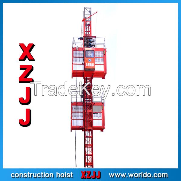SC320/320 light weight construction hoist manufacture from china