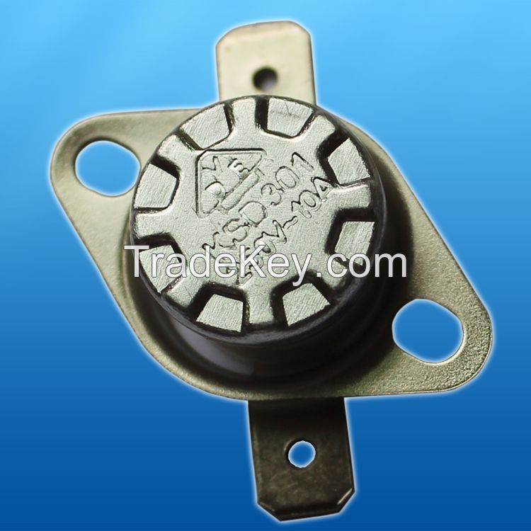KSD301 Bimetal Thermostat 250V/10A~16A