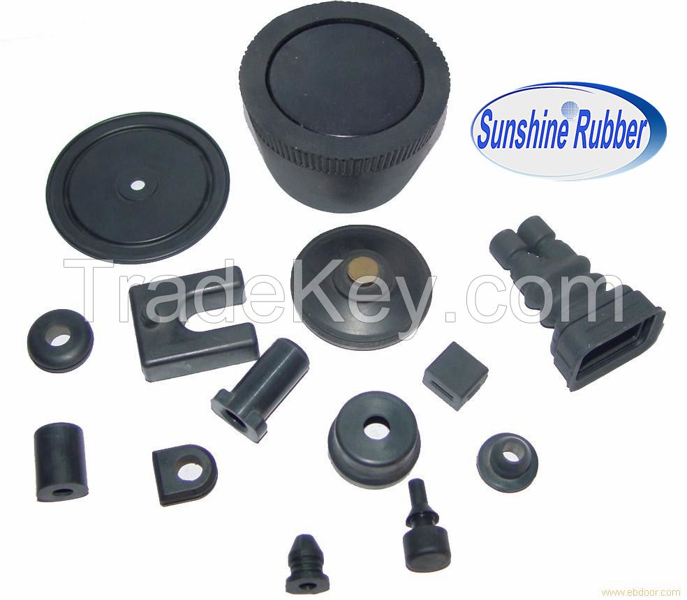 Custom molded rubber parts manufacturer 