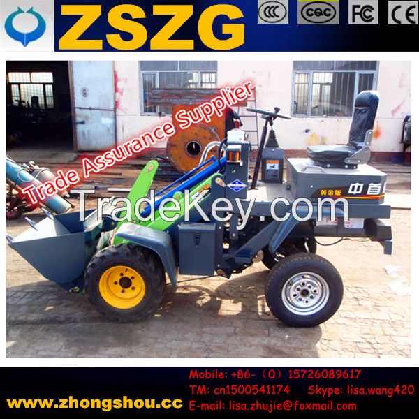 9.Battery loaders Used for food factory flexible electric wheel loader for sale