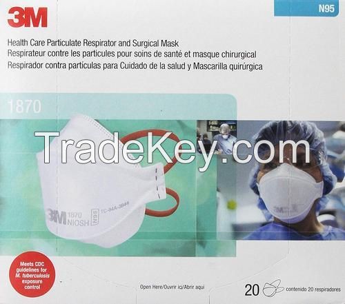 3M 1870 N95 Face Mask / 3M 8210 N95 Particulate Respirator / 3M 1860 N95 Surgical Face Mask 
