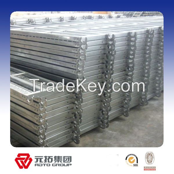 Galvanized scaffolding steel plank / walk board /platform