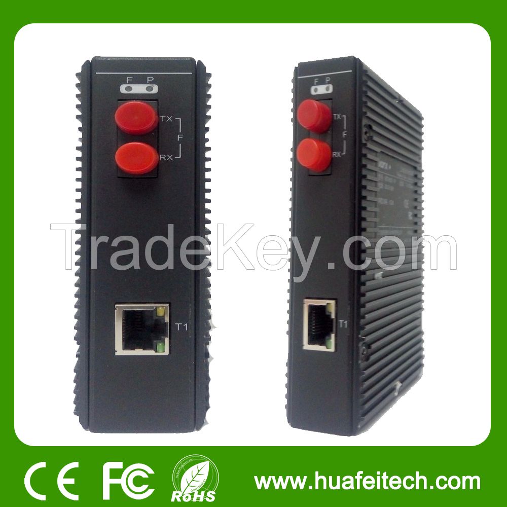 2 port managed ethernet switch,dual fiber FC connector to optic media converter