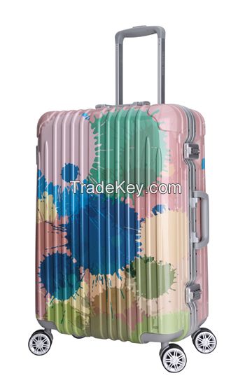 Fashion ABS PC hardshell travel luggage set 8056