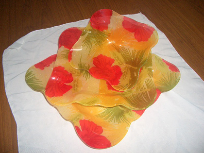 Acrylic fruit tray(G110-0001)