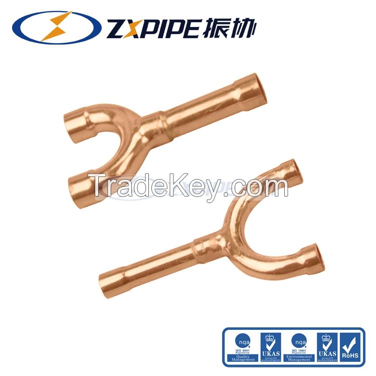 copper branch pipe disperse pipe Toshiba branch pipe