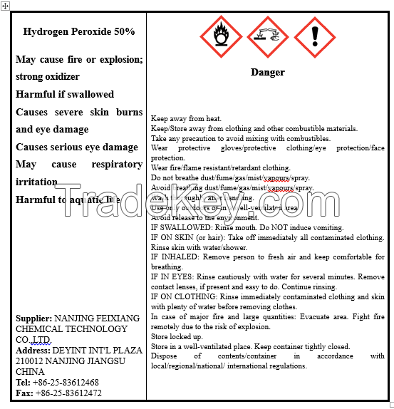 hydrogen peroxide, H2O2