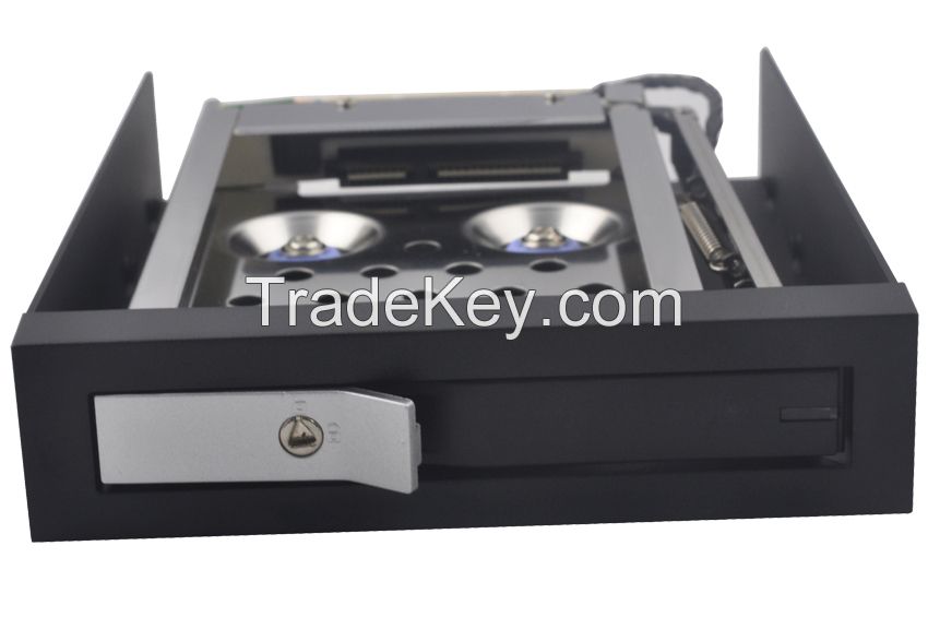 Single 2.5in hard Drives for 3.5In Tray less Hot Swap UNESTECH Anti-Vibration  proof SATA Mobile Rack