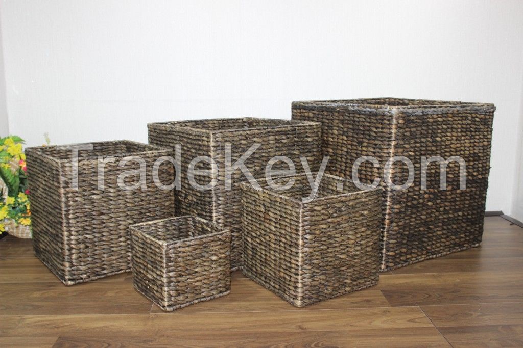 water hyacinth basket