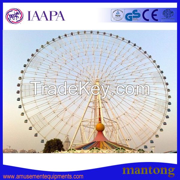 102 m Ferris Wheel with blade arm for sale