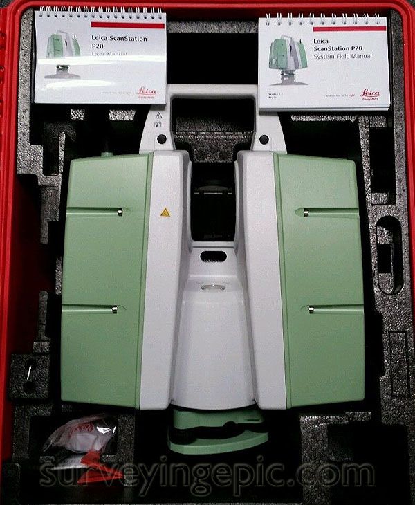 Leica ScanStation P20 set used