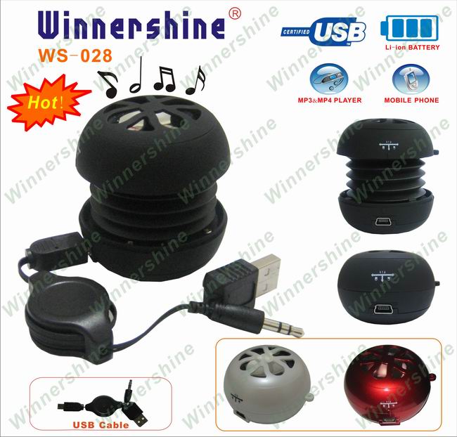 X-Mini Capsule Speaker Hamburger Speaker mp3 speakers