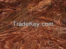 High purity copper wire scrap 