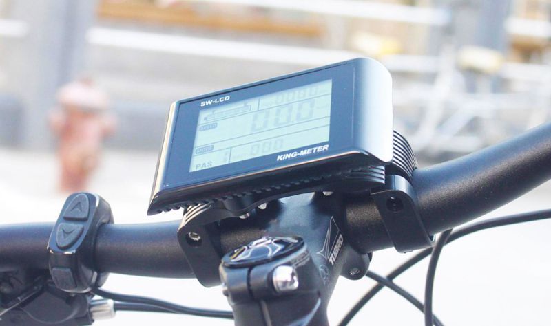 Electric Bicycle parts  SW-LCD Display Showing Exact Speed from KING-METER