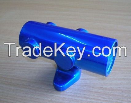 Prototype aluminum anodizing finish