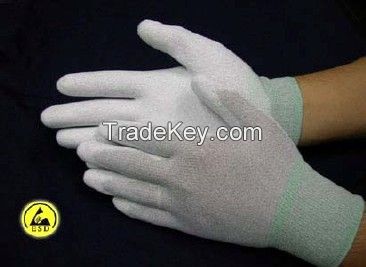 SMT assebly ESD PU coated glove