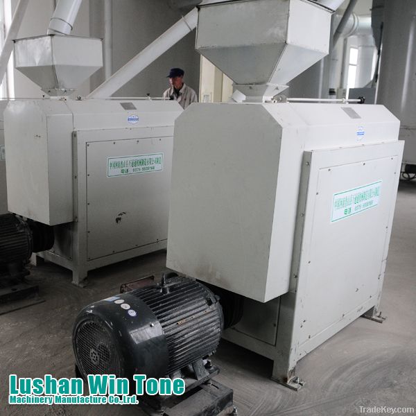 Grain dehulling machine