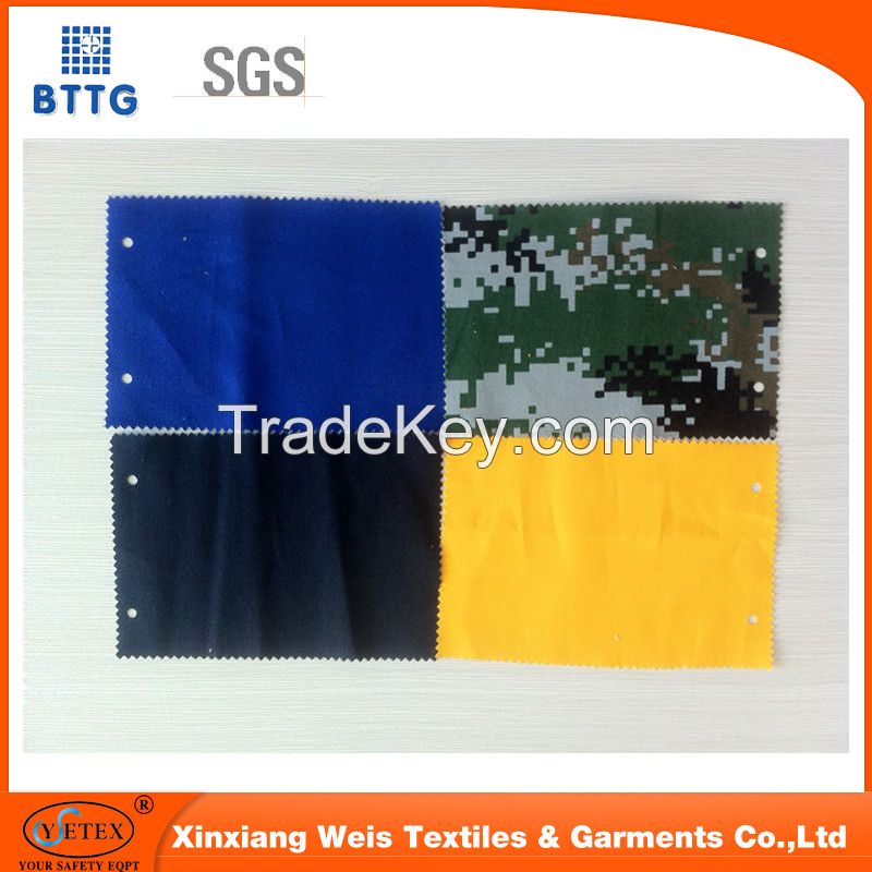 21*21 pure cotton fire retardant fabric