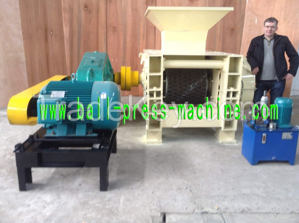 Briquette ball press machine