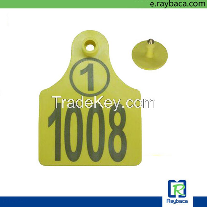 Cattle Cow Sheep Goat Rfid Electronic Identification Ear Tag With Iso11784/5