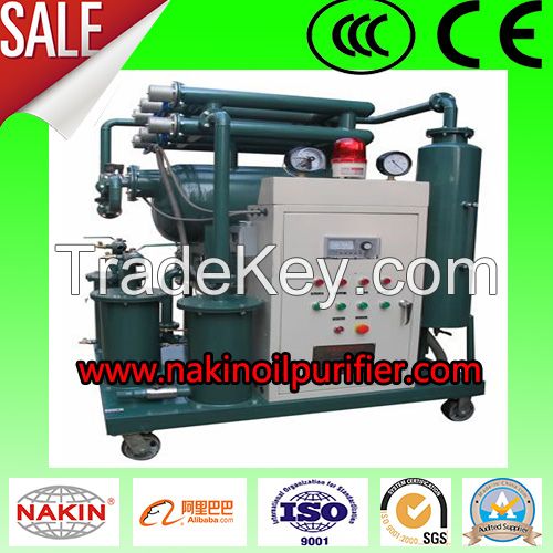 ZY single stage vacuum transformer oil purifier