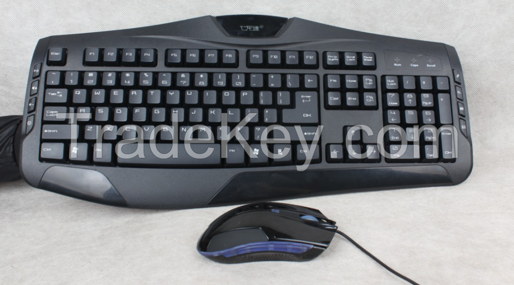 wired gaming keyboard mouse combo