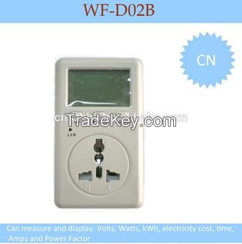 WF-DO2B household digital power meter for energy saving measuring Volt