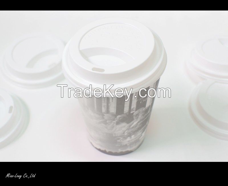 PS PLASTIC COFFEE LIDS/BEVERAGE DRINKING CUP LID/ PLASTIC CUP LID