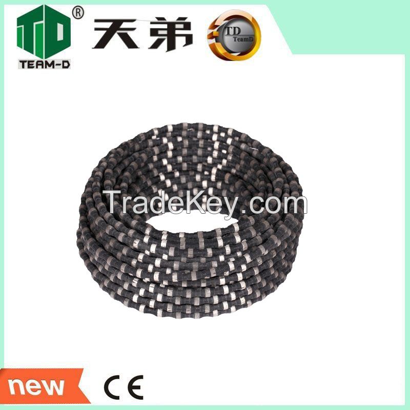 Diamond Wire Saw For reinforced concrete approved sintered diamond wir