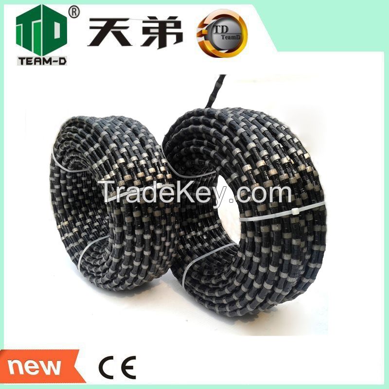 Diamond Wire Saw For reinforced concrete approved sintered diamond wir