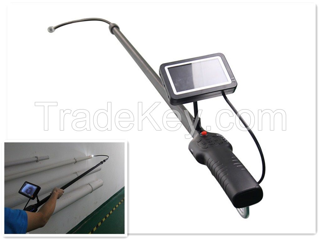 1.5-6m telescopics pole inspection camera for floor under-car inspection