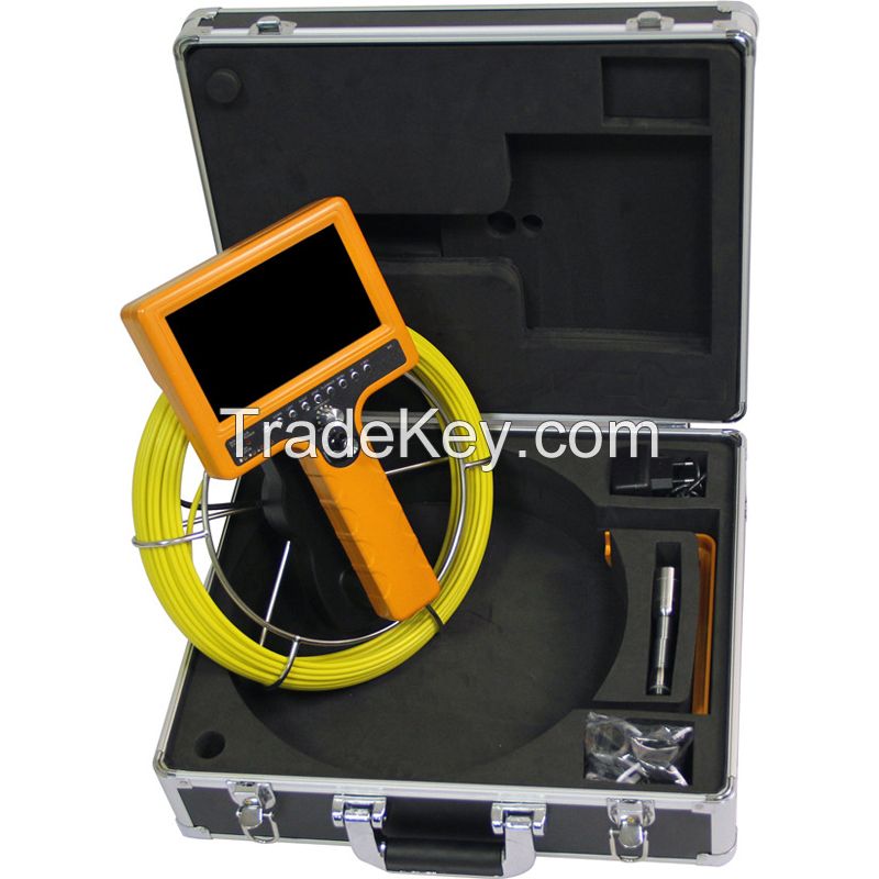 7 inch handheld monitor for pipe drain sewer inspection camera system