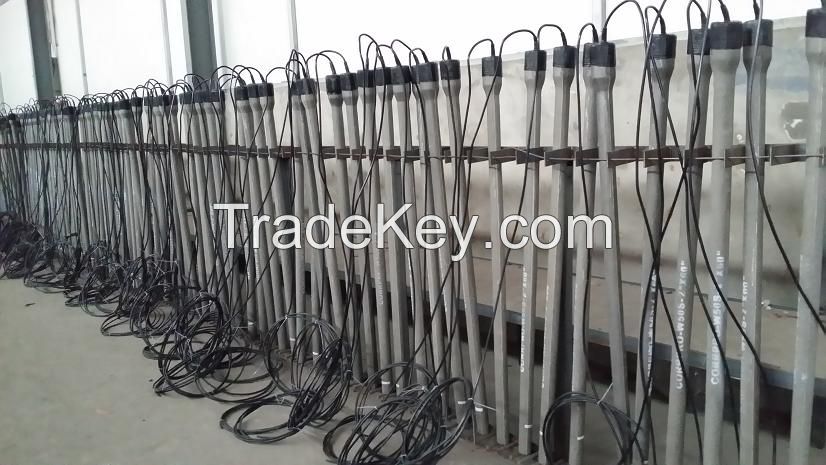 High Silicon Cast Iron Solid Rod Anode  