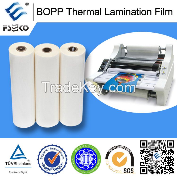 BOPP thermal lamination film gloss&matt